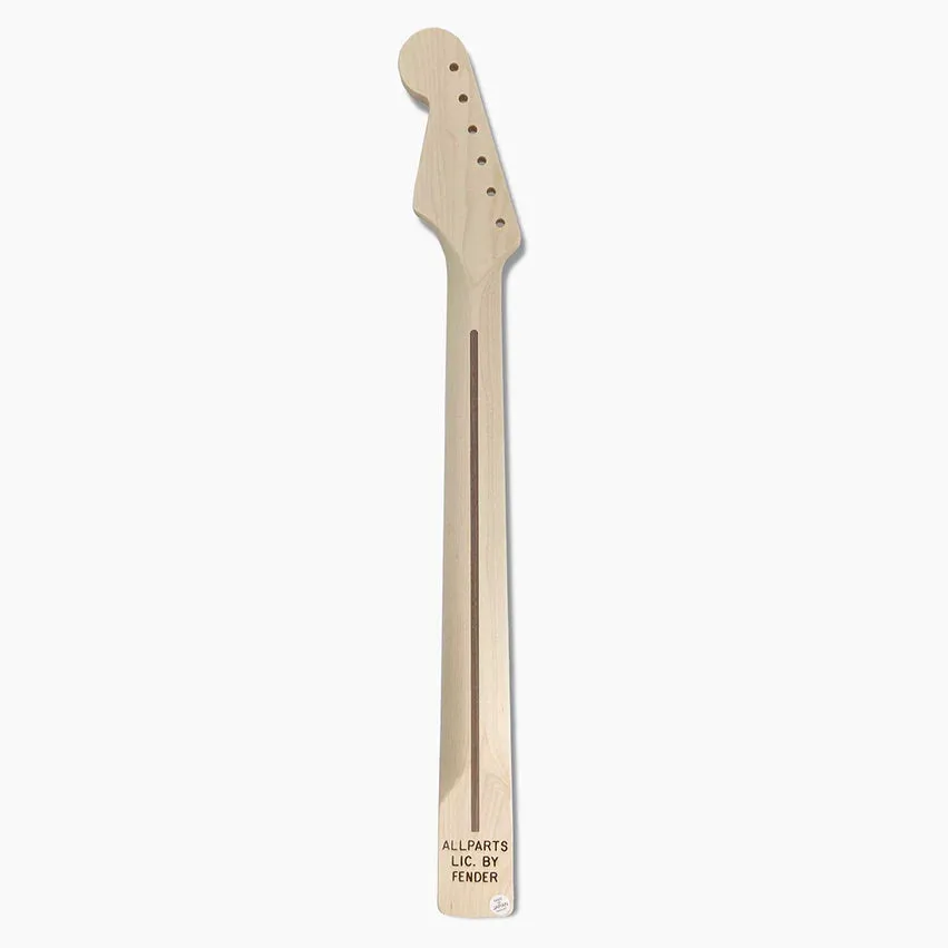 Replacement Vee Profile Neck for Strat, Solid Maple, No Finish