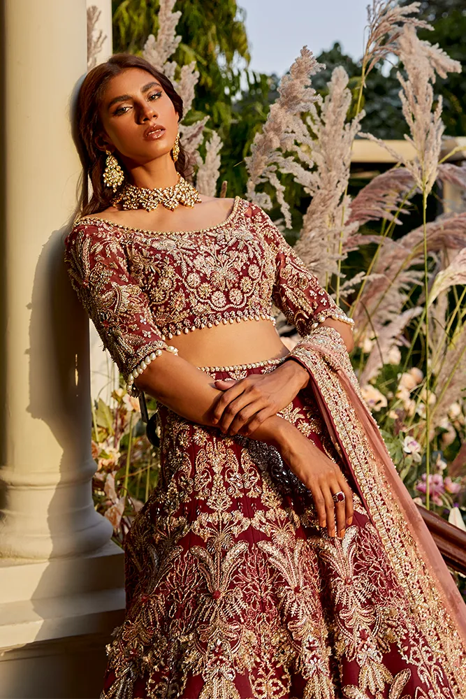 RHEA | Suffuse Aab-e-Zar Luxury Wedding Collection 2022 | Stitched Reay to Wear Embelished Bridal Suits