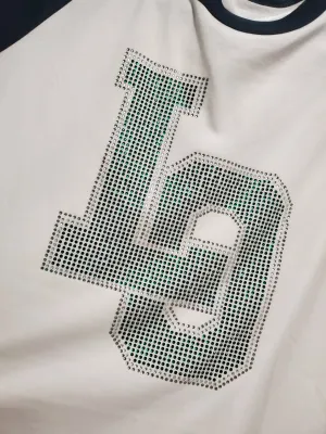 Rhinestone LO Adult Baseball T-Shirt