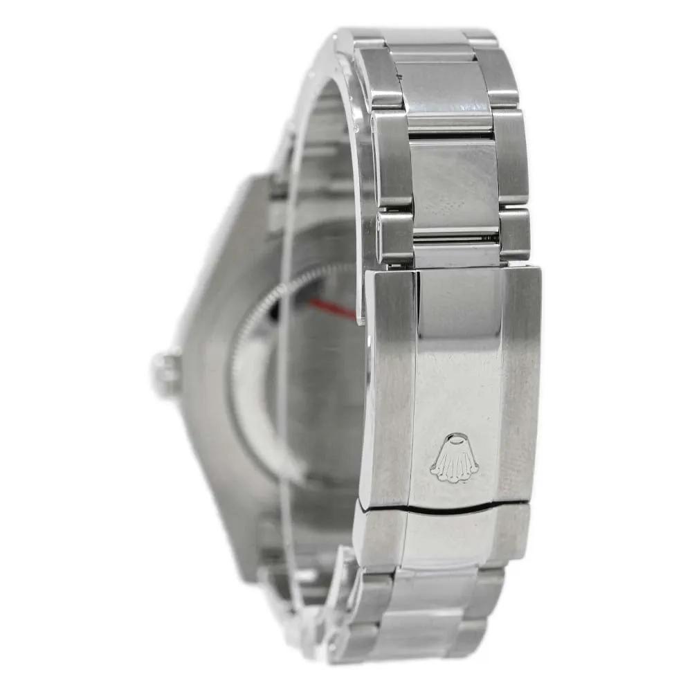 Rolex Men's Datejust II Stainless Steel 41mm Blue Stick Dial Watch Reference #: 116300