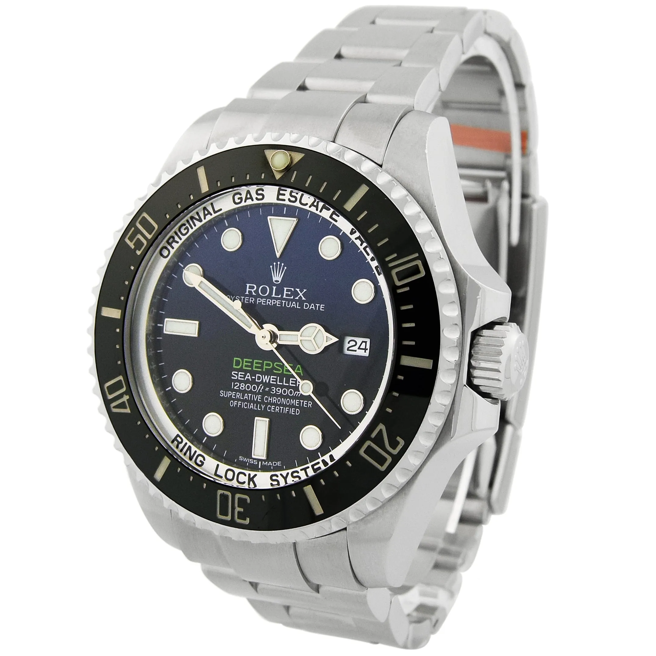 Rolex Men's Sea-Dweller DeepSea James Cameron Edition Stainless Steel 44mm Deep Blue Dot Dial Watch Reference #: 126660