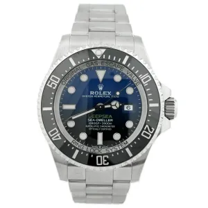 Rolex Men's Sea-Dweller DeepSea James Cameron Edition Stainless Steel 44mm Deep Blue Dot Dial Watch Reference #: 126660