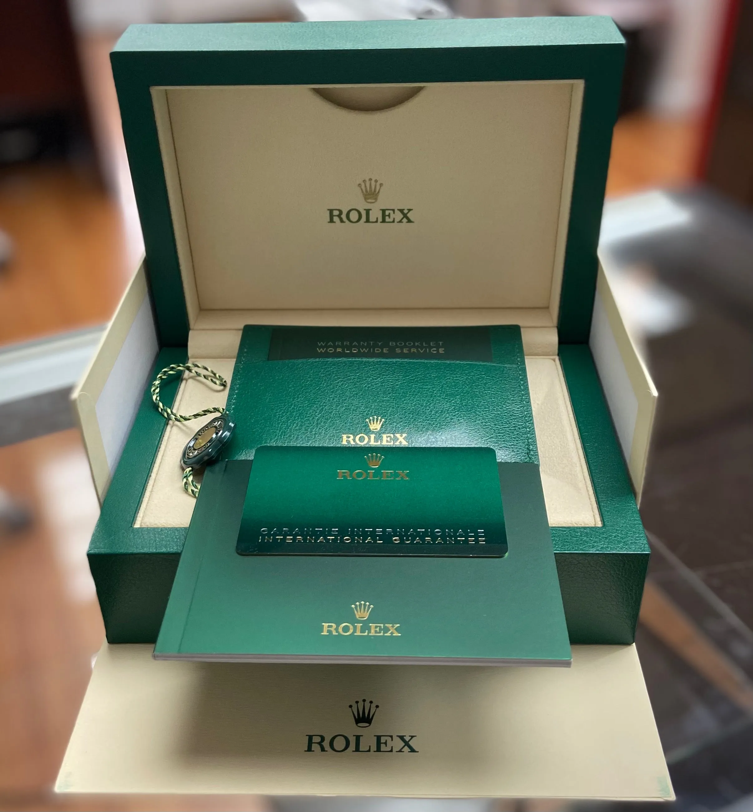 Rolex Sky-Dweller 42mm Yellow Gold White Index Dial Oyster Bracelet 326938