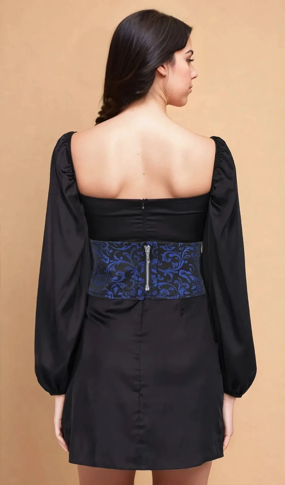 Romy Corset Inspired Brocade Belt