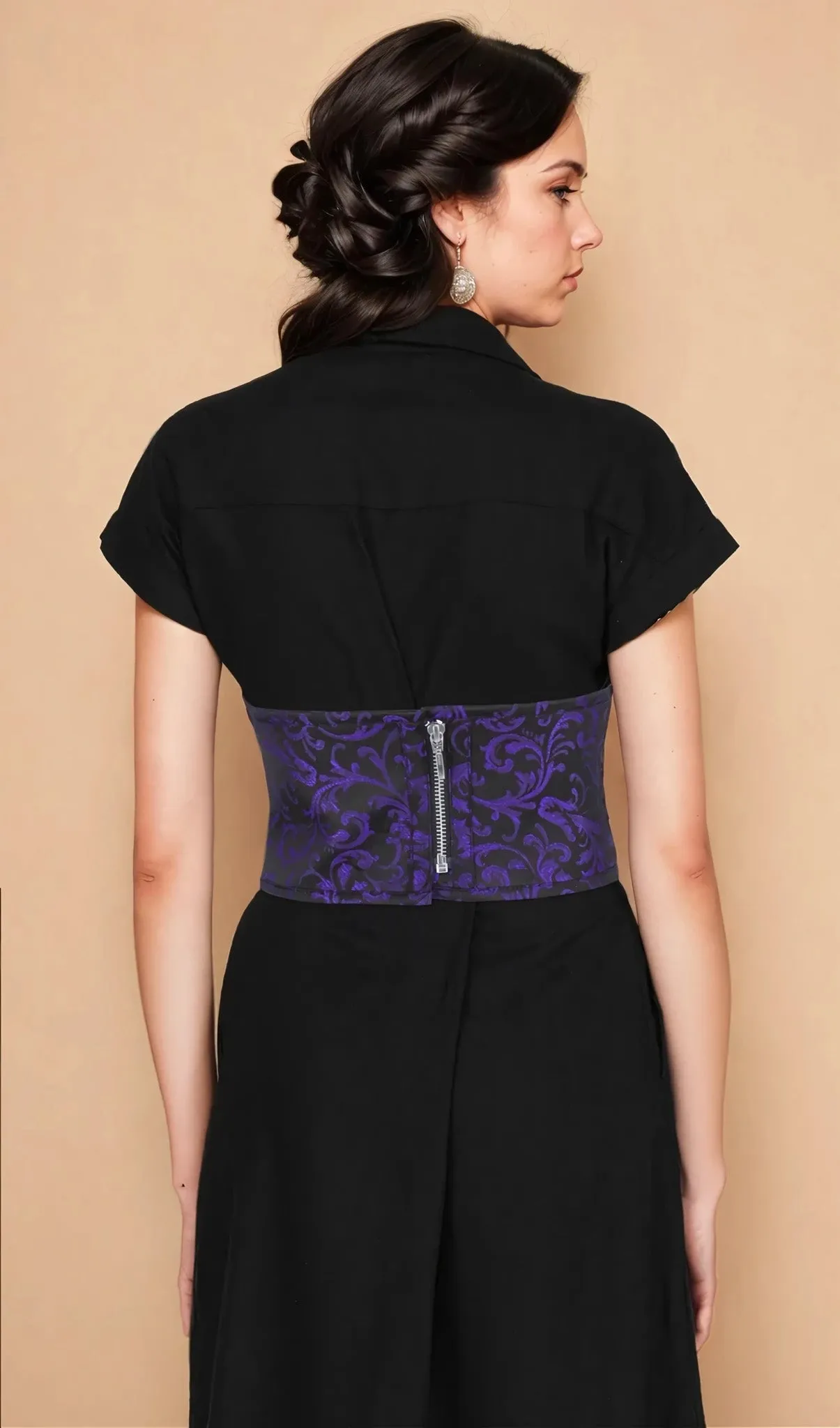 Romy Corset Inspired Brocade Belt