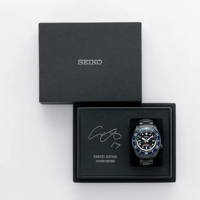Seiko Prospex Mechanical Automatic Divers 1968 Heritage GMT Shohei Otani 2025 Limited Edition SBEJ023