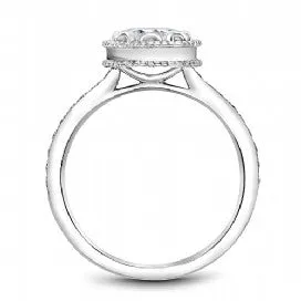 Shared Prong Engagement Ring R002-01WM
