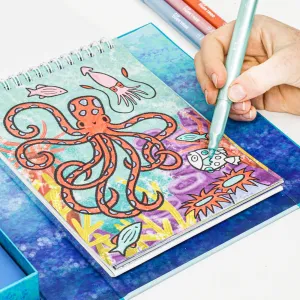Shimmer Colouring Set - Sea Life - 4 