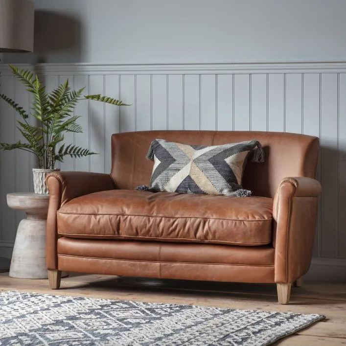Sir Alfred Vintage Leather Sofa