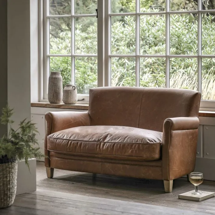 Sir Alfred Vintage Leather Sofa