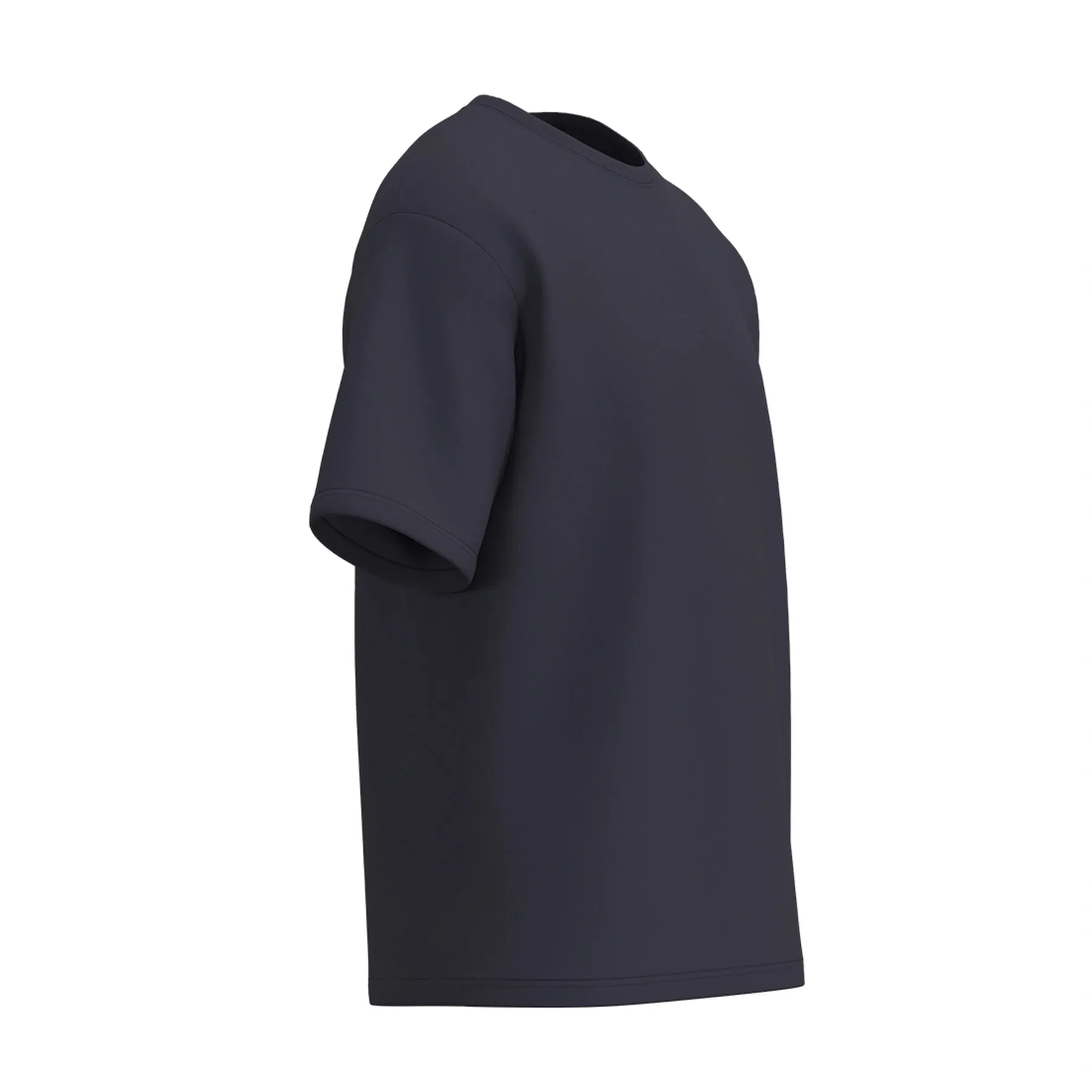Soft Cotton Oversized T-Shirt, Graphite