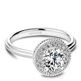 Solitaire Engagement Ring R021-01WM