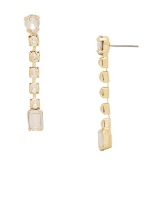 Sorrelli Eva Dangle Earrings - Crystal