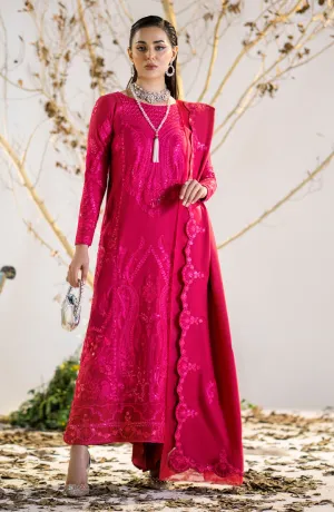 Stunning Shocking Pink Embroidered Pakistani Salwar Kameez Suit
