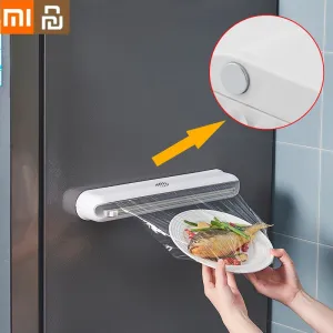 Suction Cup Cling Film Cutting Box - Jennyhome