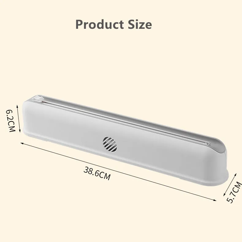 Suction Cup Cling Film Cutting Box - Jennyhome
