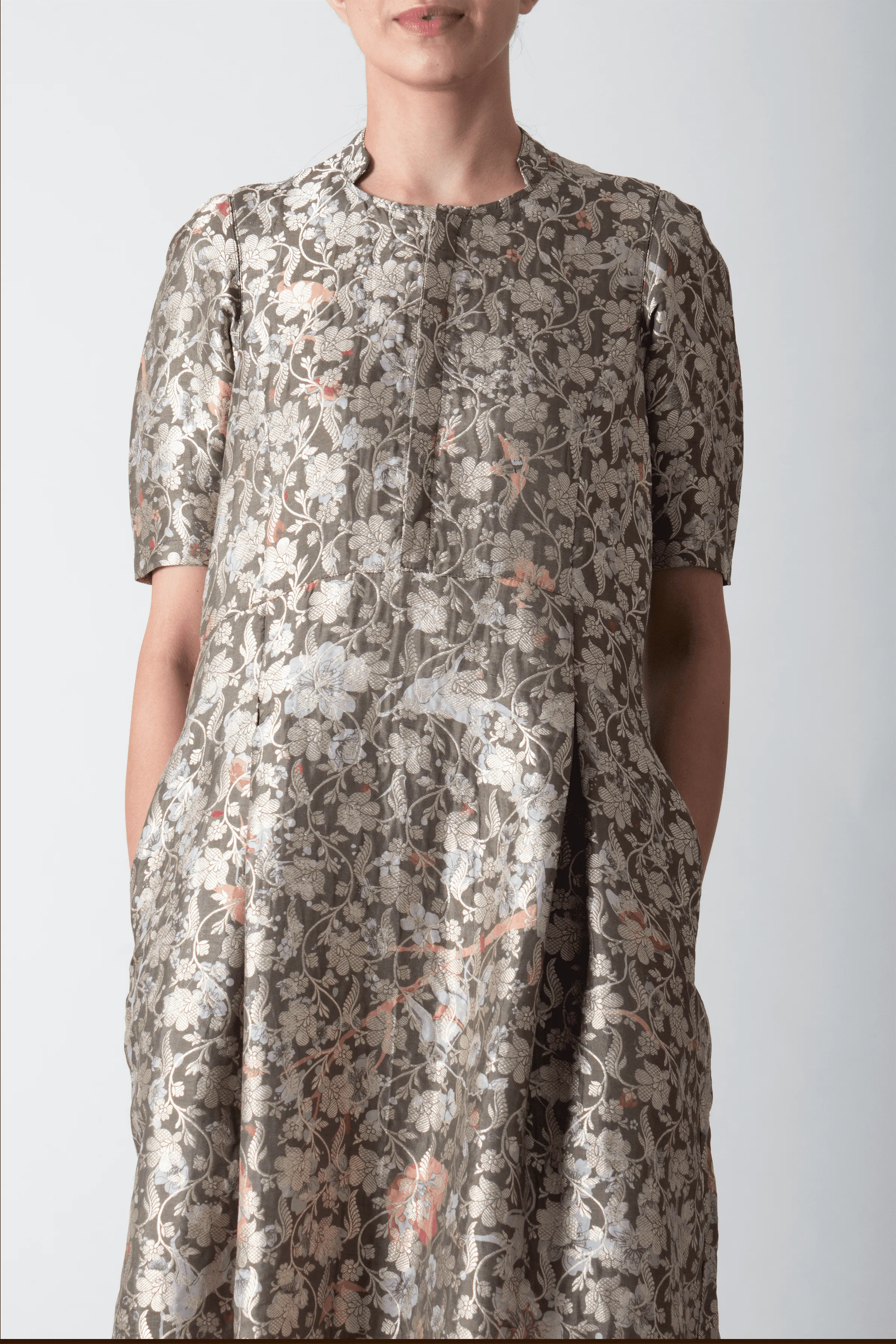 SUKETDHIR   I   Dress   I   Forest Blossom Print    I   WK507SB39
