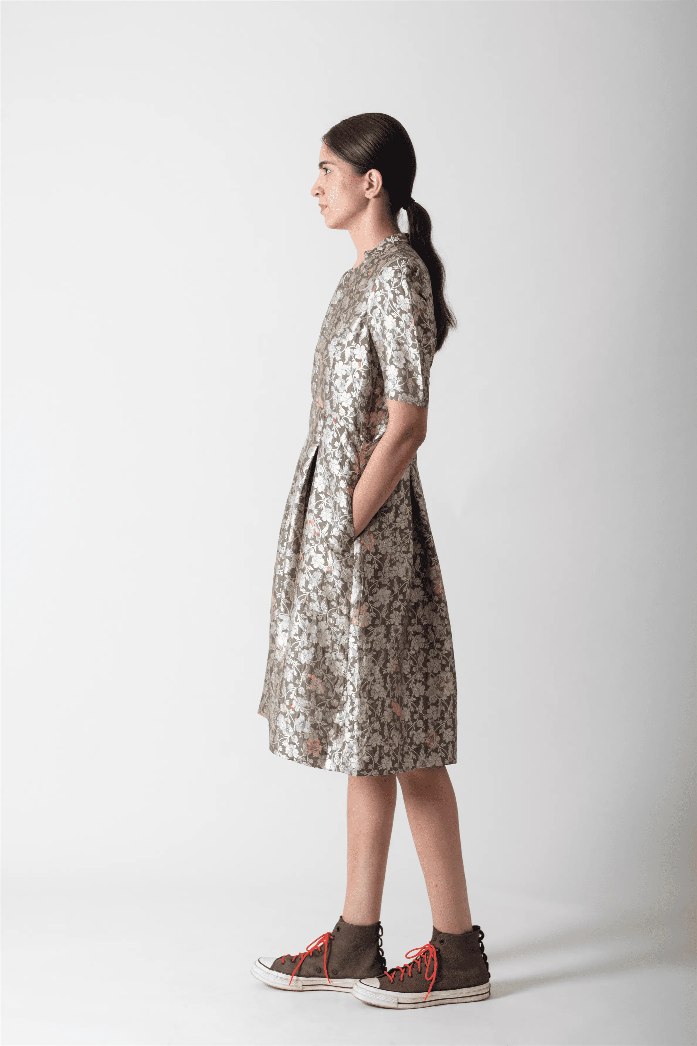 SUKETDHIR   I   Dress   I   Forest Blossom Print    I   WK507SB39