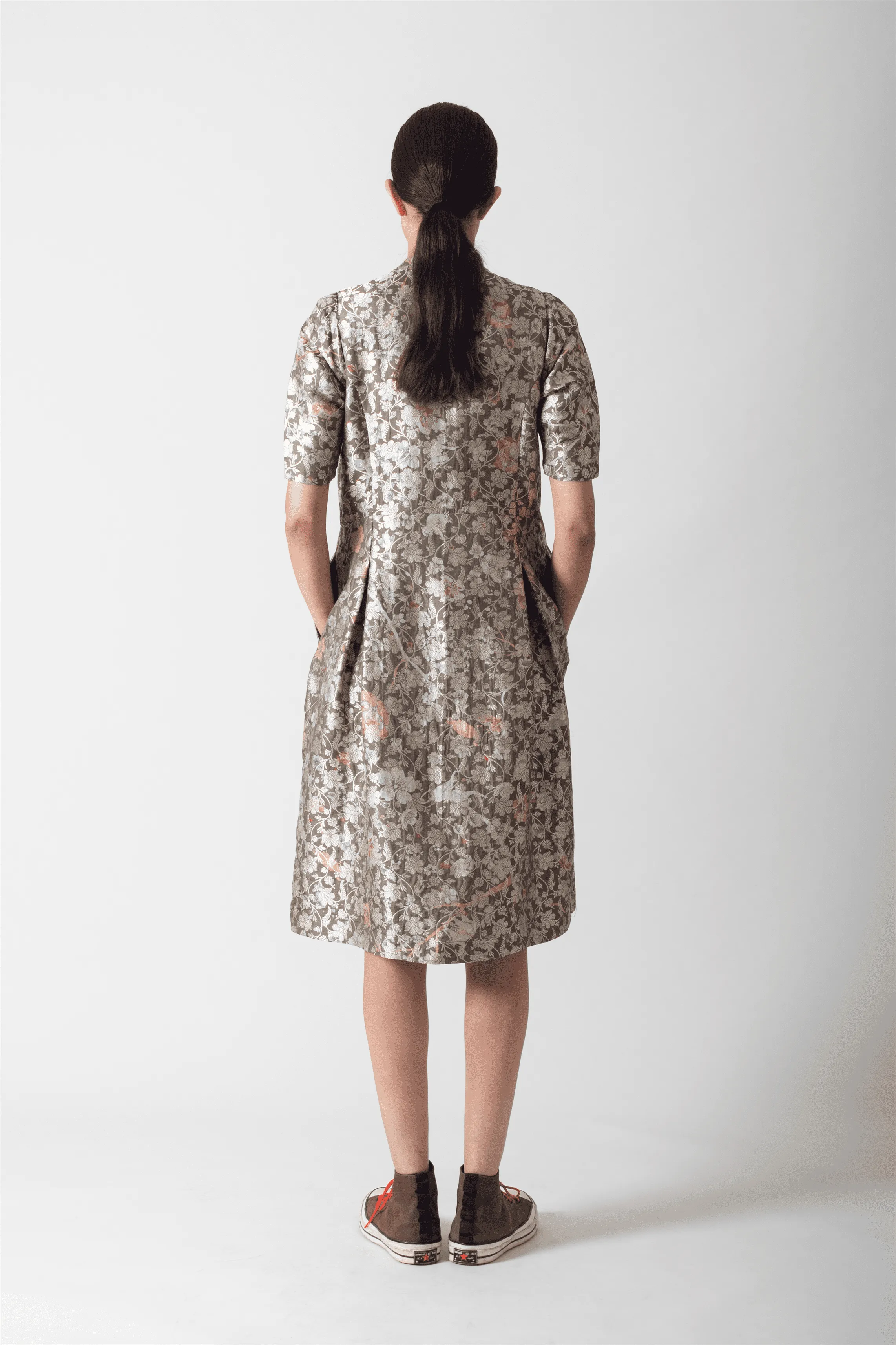 SUKETDHIR   I   Dress   I   Forest Blossom Print    I   WK507SB39