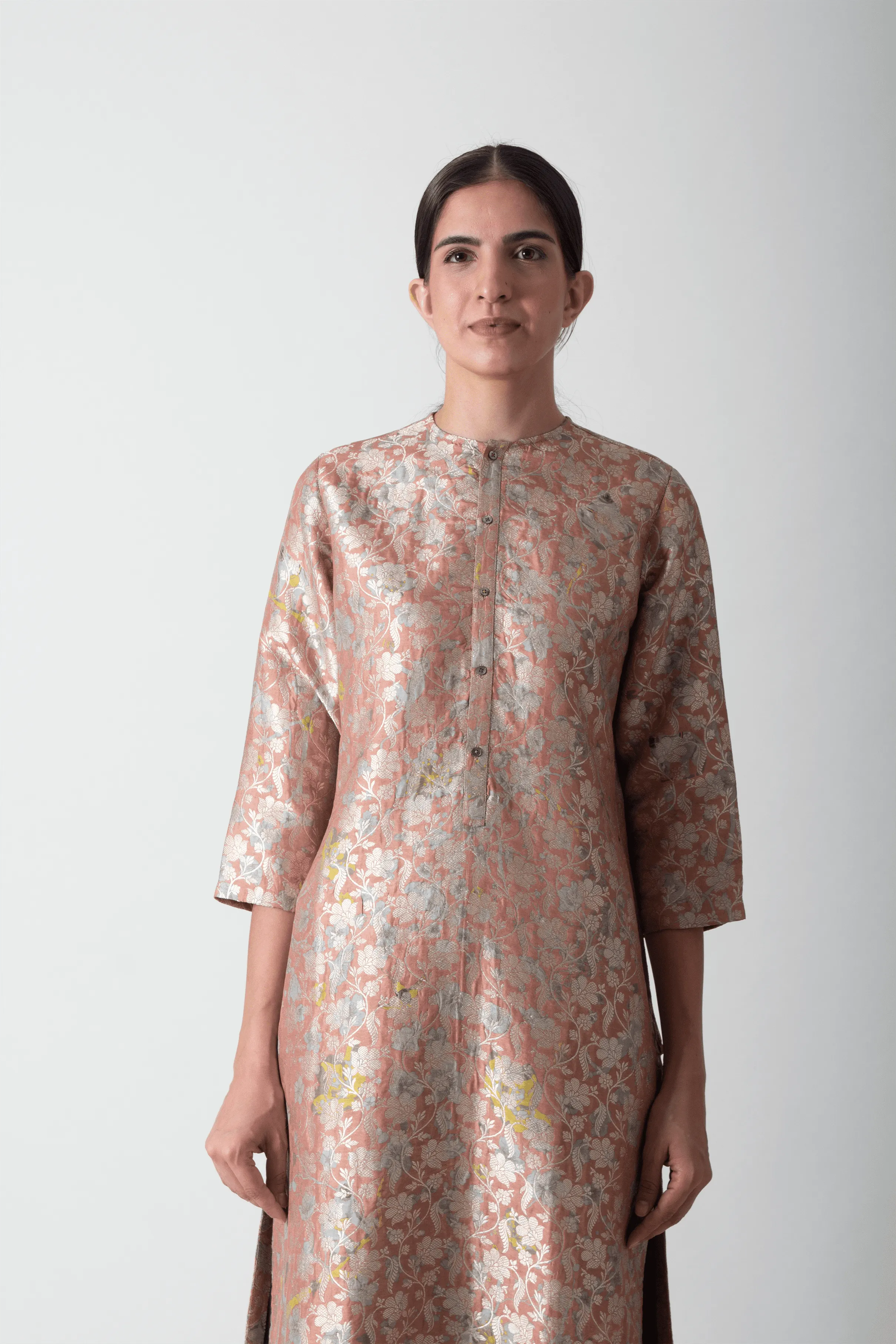 SUKETDHIR   I   Kurta   I   Forest Blossom Print    I   WK201SB33