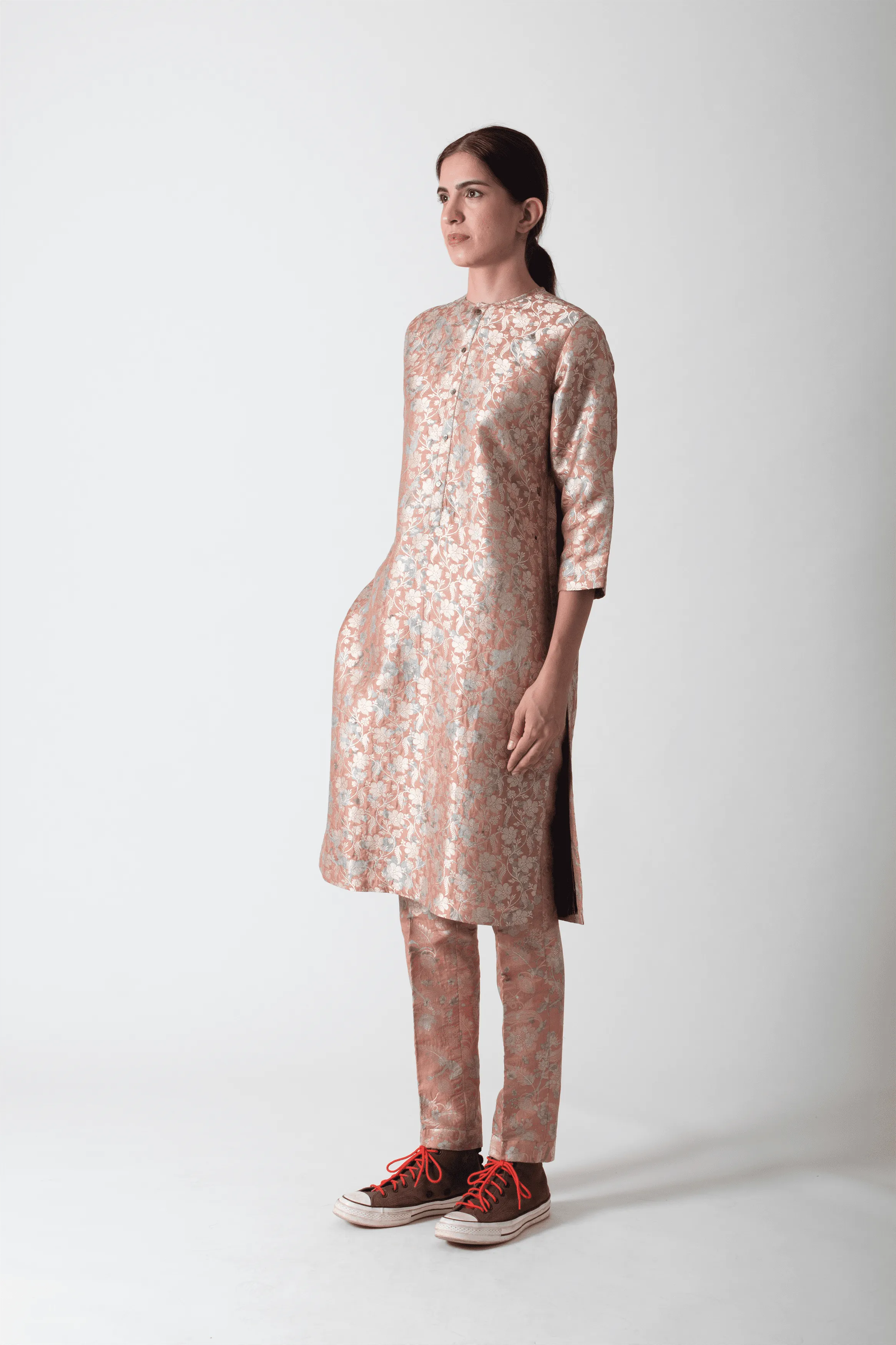SUKETDHIR   I   Kurta   I   Forest Blossom Print    I   WK201SB33