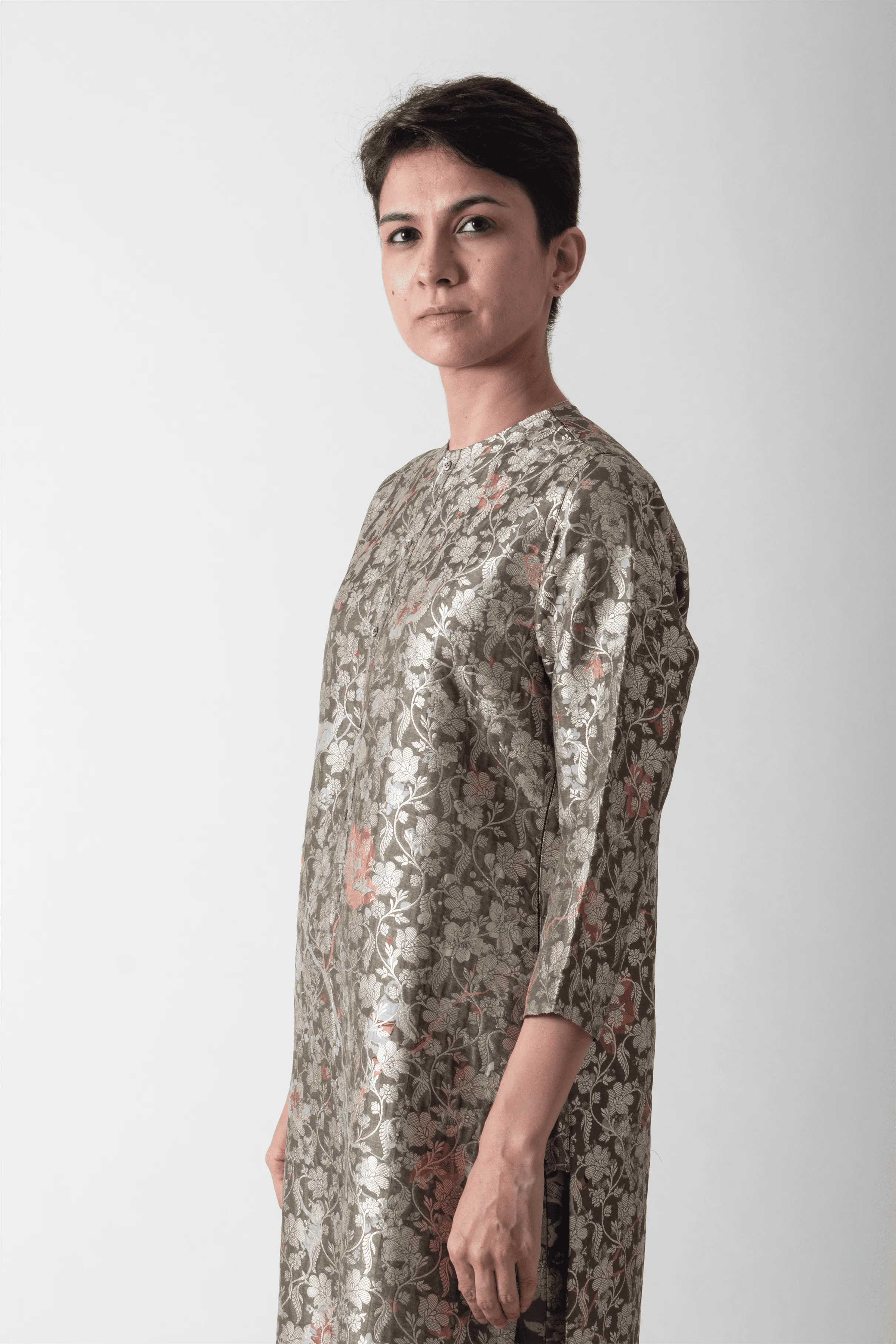 SUKETDHIR   I   Kurta   I   Forest Blossom Print    I   WK201SB39