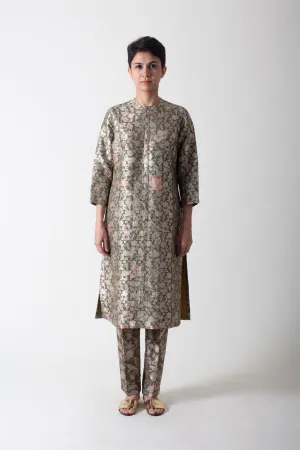 SUKETDHIR   I   Kurta   I   Forest Blossom Print    I   WK201SB39