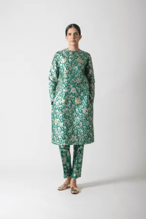 SUKETDHIR   I   Kurta   I   Forest Blossom Print    I   WK201SB81