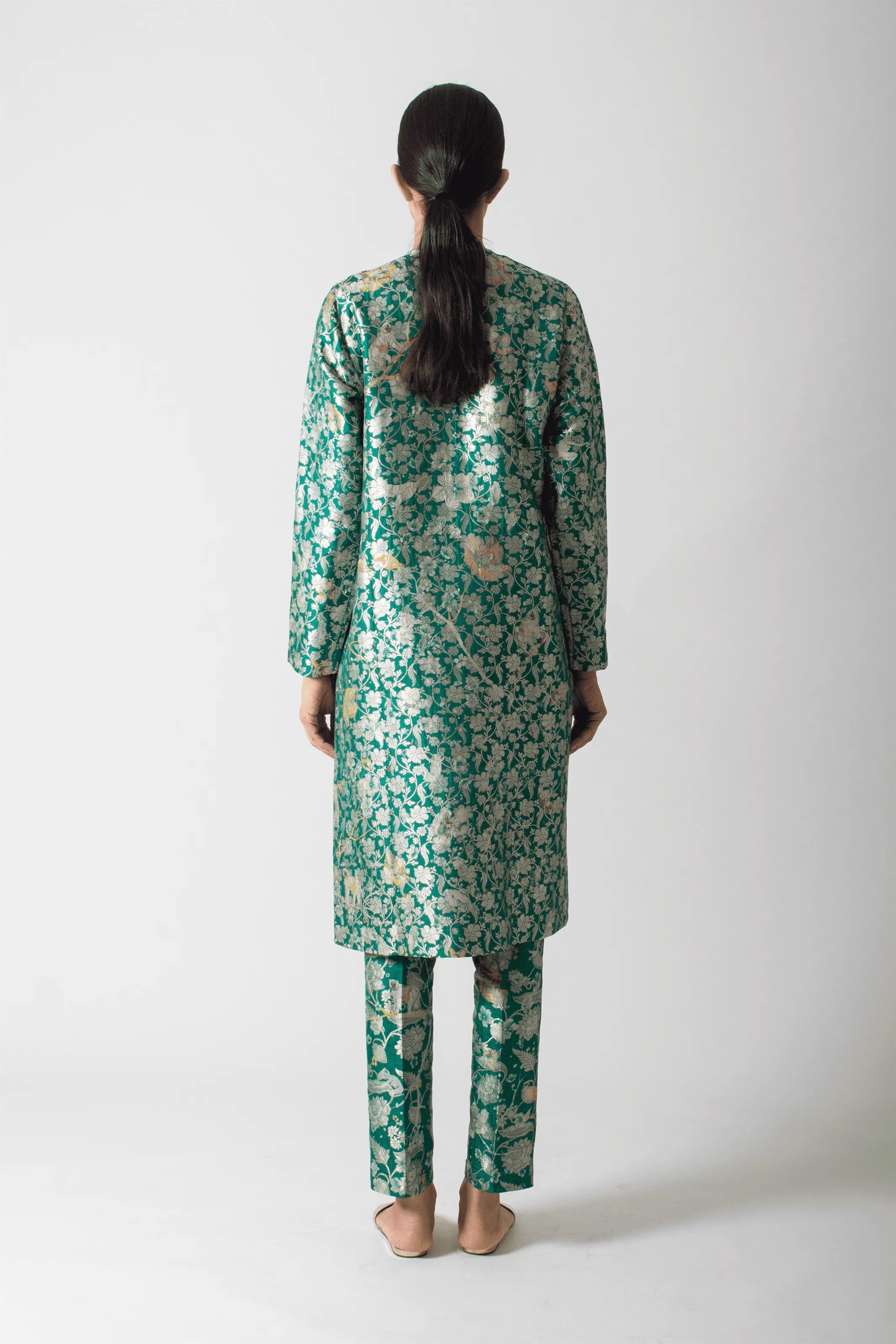 SUKETDHIR   I   Kurta   I   Forest Blossom Print    I   WK201SB81
