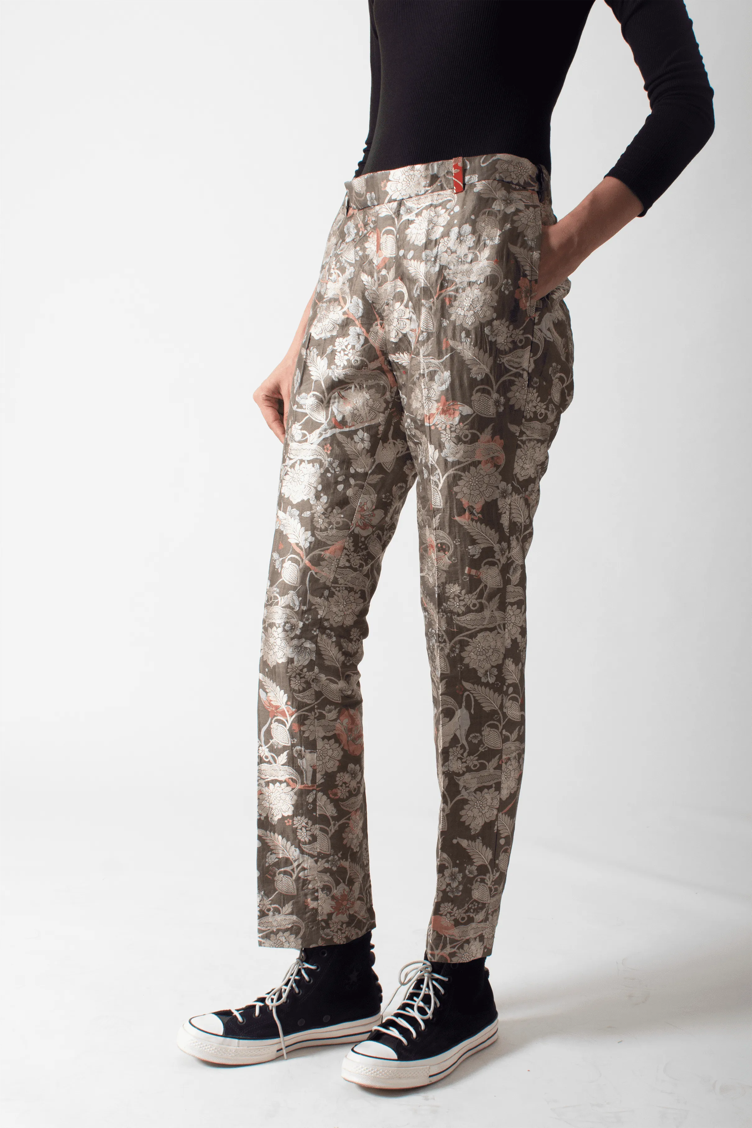 SUKETDHIR   I   Trouser   I   Forest Blossom Print    I   WP135SB39