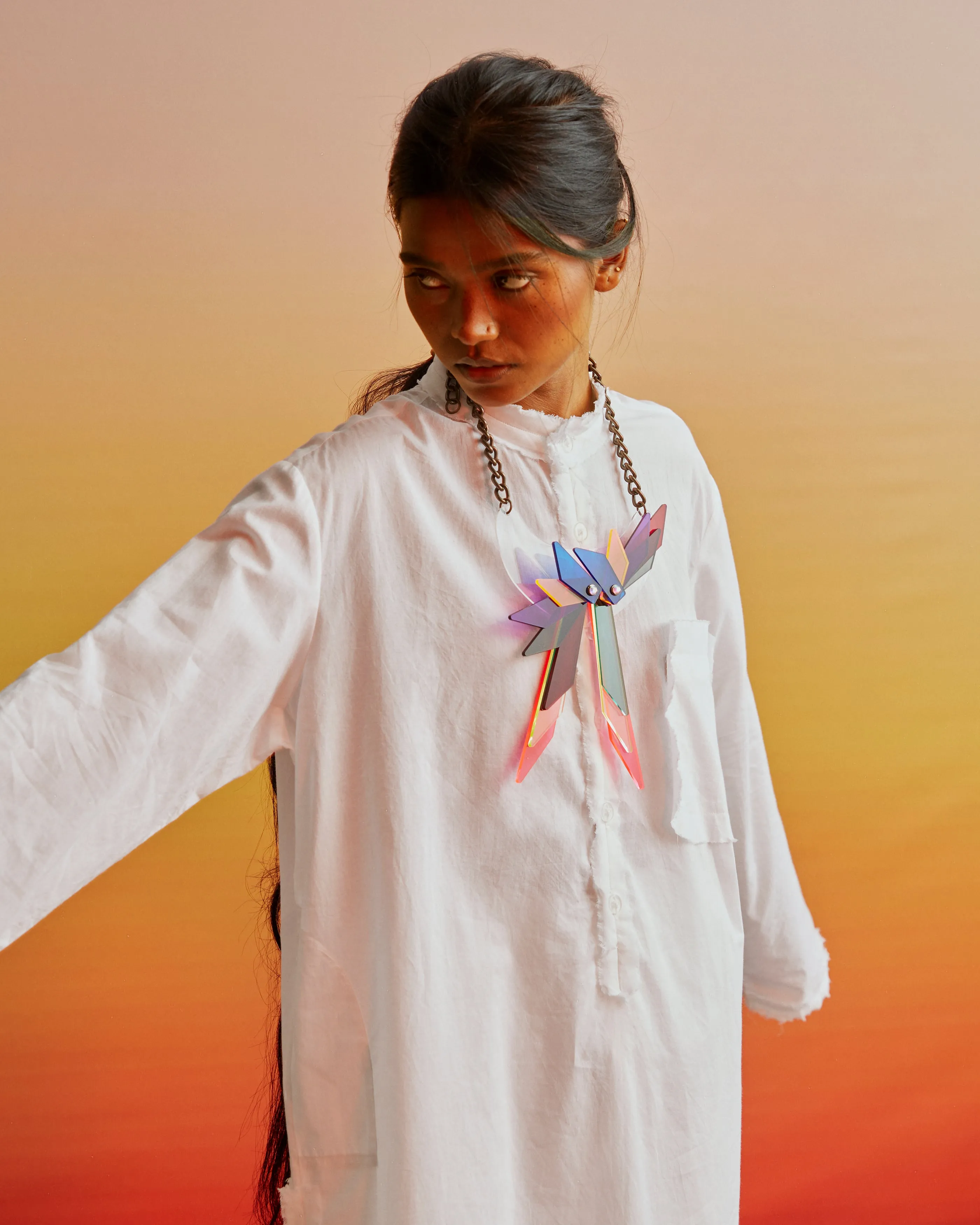 Summer Co-Ord Kurta Set-Cotton-Jan Unisex-49-White-Grey-Black-Skyblue-Fashion Edit Ajna Vana-Ituvana