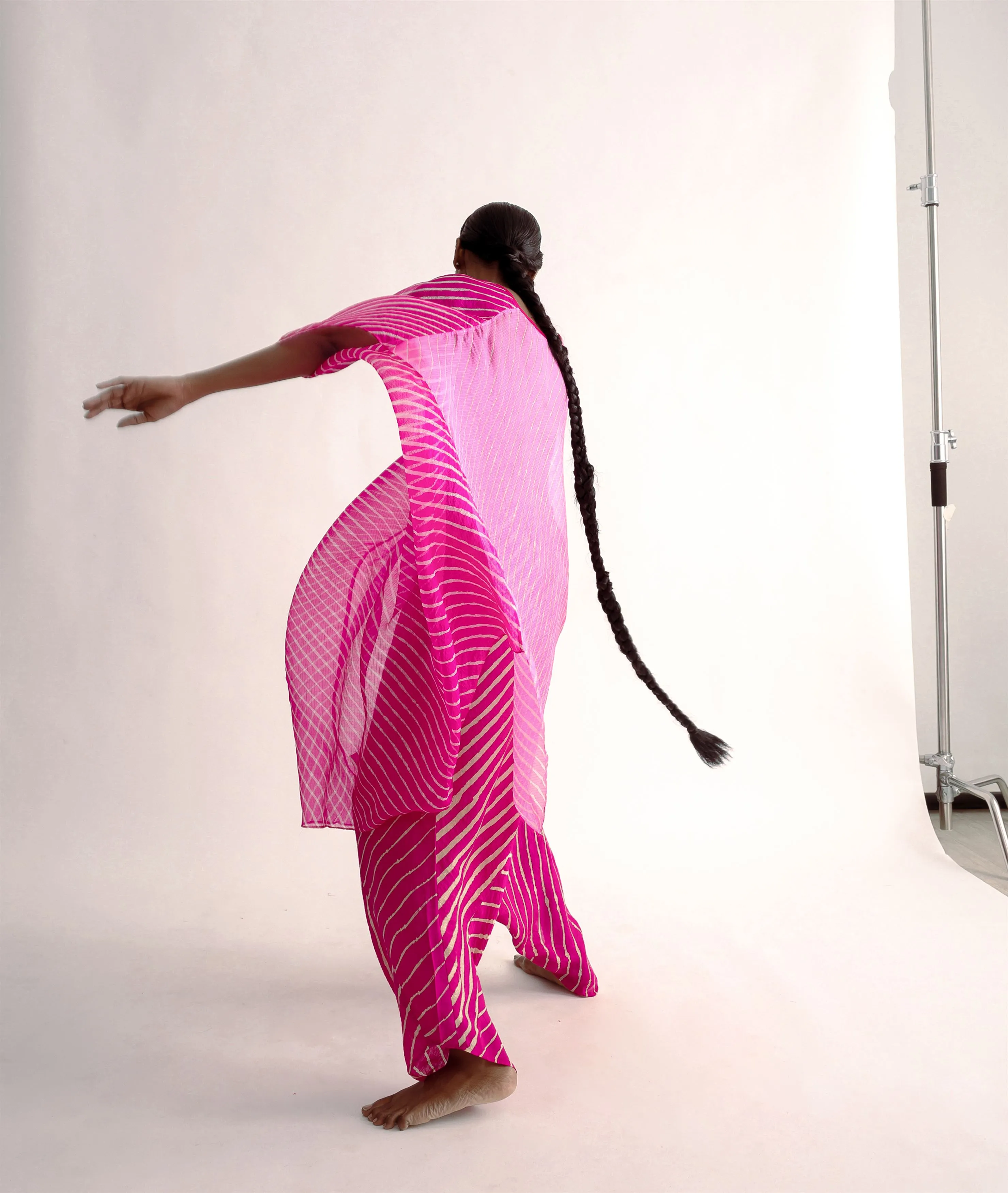 Summer Dhoti Luz Tussar Silk Fashion Edit Kai-36 Urvashi Kaur