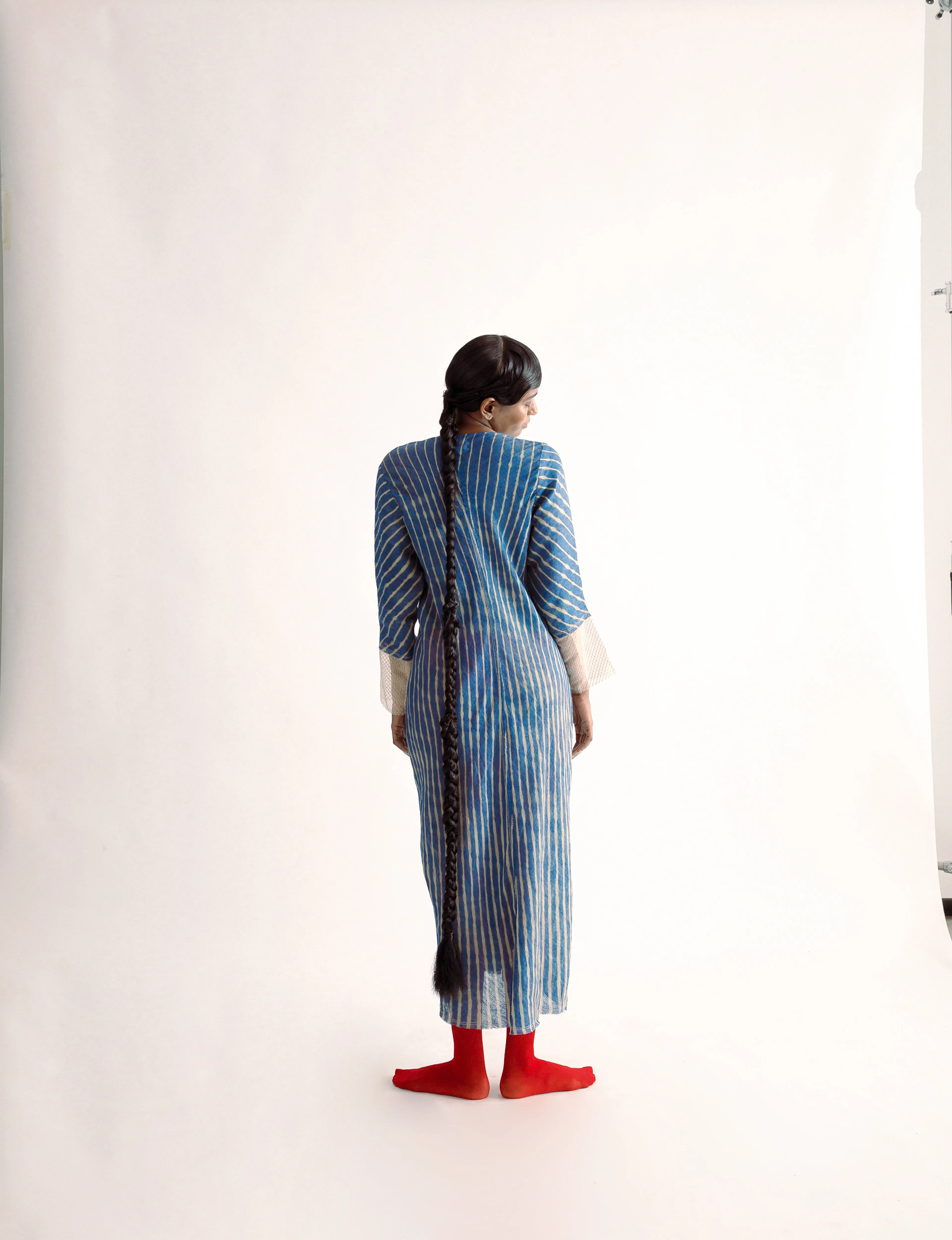 Summer Dress Isla Tussar Silk Fashion Edit Kai-38 Urvashi Kaur