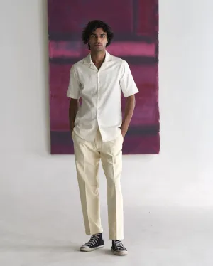 Summer Trousers Raahi Heavy Cotton Off White P102HK96 SuketDhir