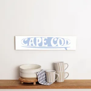 Surf Cape Cod Barn Wood Sign