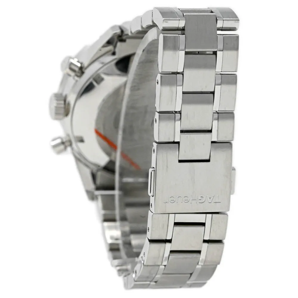 Tag Heuer Men's Carrera Stainless Steel 42mm Grey Chronograph Dial Watch Reference #: CV201AB.BA0794