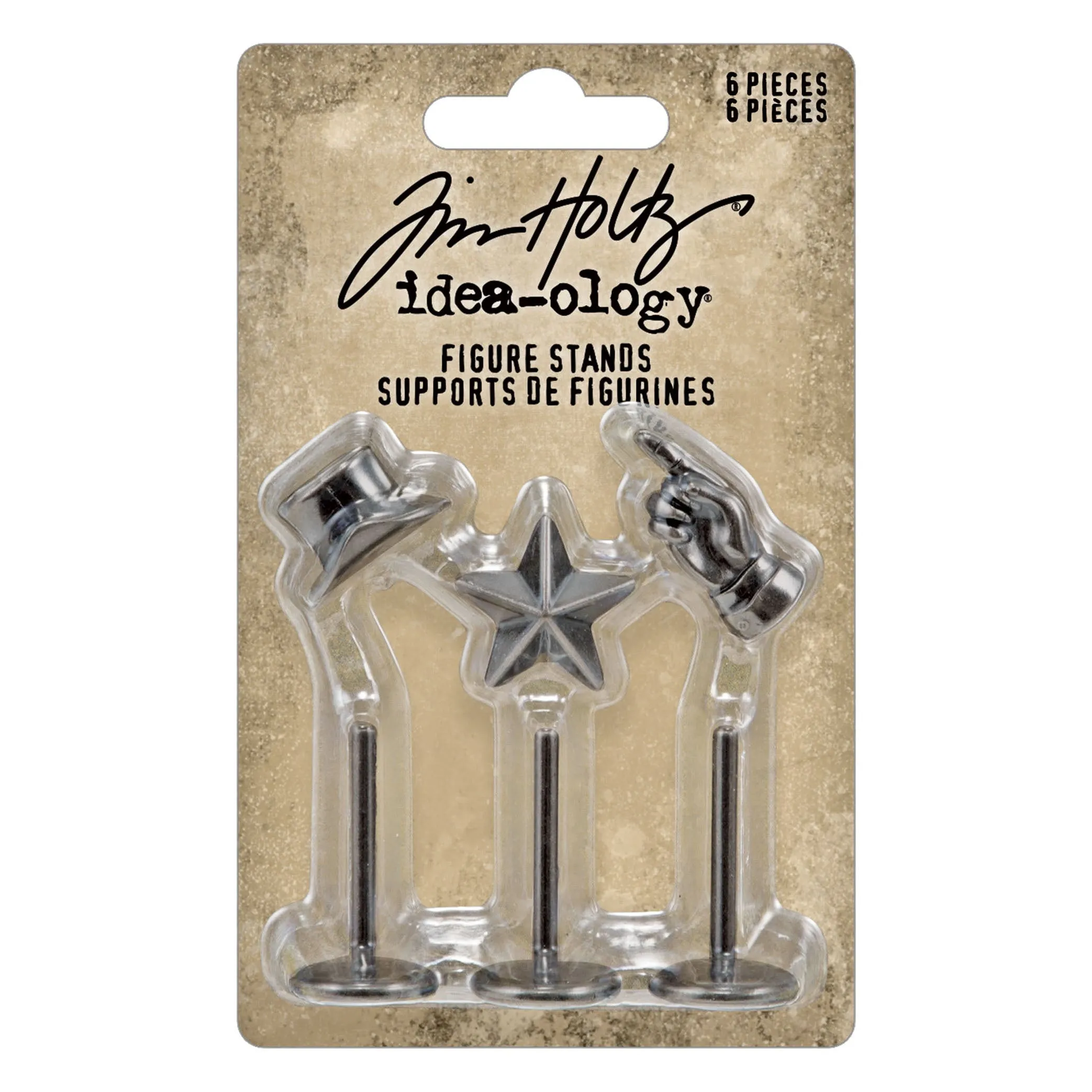 Tim Holtz - Idea-Ology - Figure Stands 3/Pkg