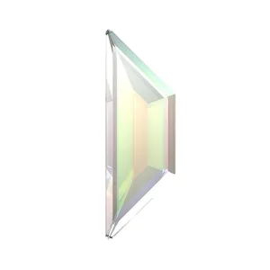 TRAPEZE FLAT BACK - CRYSTAL AB