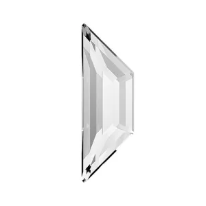 TRAPEZE FLAT BACK - CRYSTAL