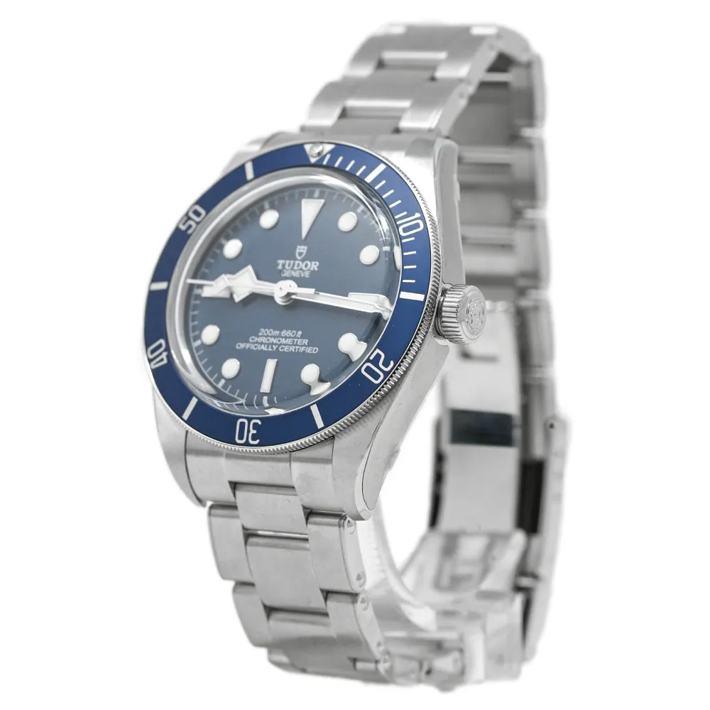 Tudor Men's Black Bay 58 Stainless Steel 39mm Blue Dot Dial Watch Reference #: 79030B
