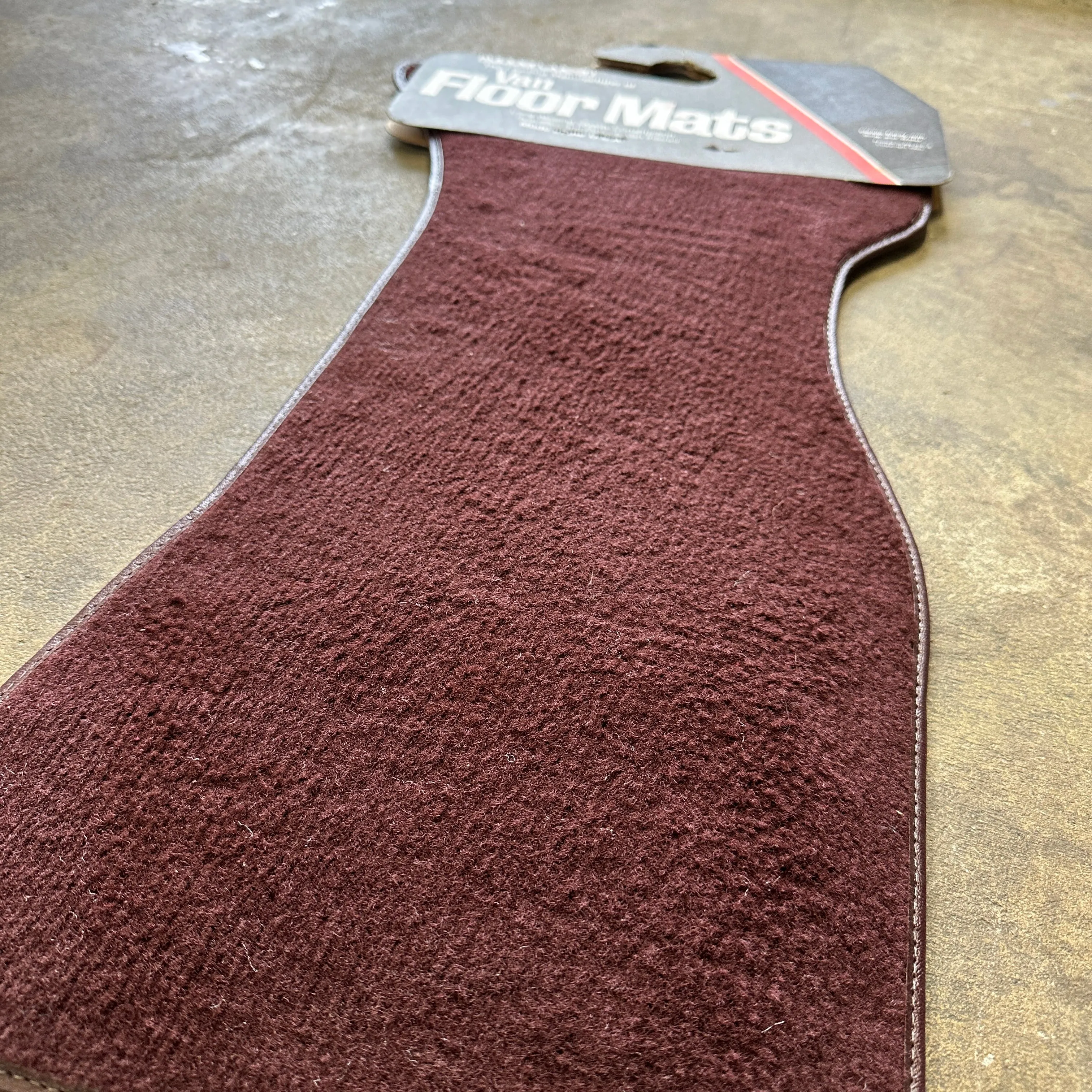 Vintage 2pc Carpet Floor Mats - 83-95 Chevy/GMC Vans