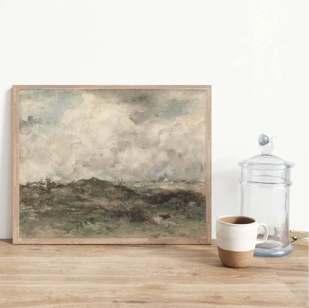 Vintage Art Print: 11x14in
