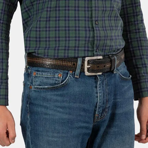 Vintage Bison Loretto Belt-Black