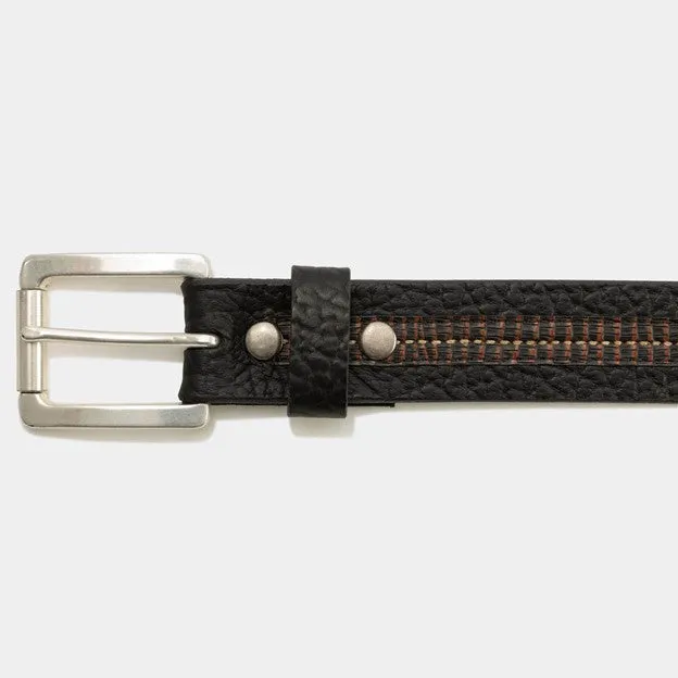 Vintage Bison Loretto Belt-Black
