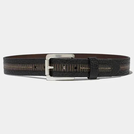 Vintage Bison Loretto Belt-Black