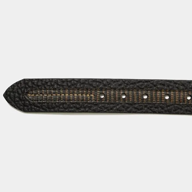 Vintage Bison Loretto Belt-Black