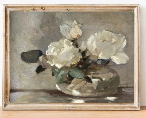 Vintage Bouquet Print