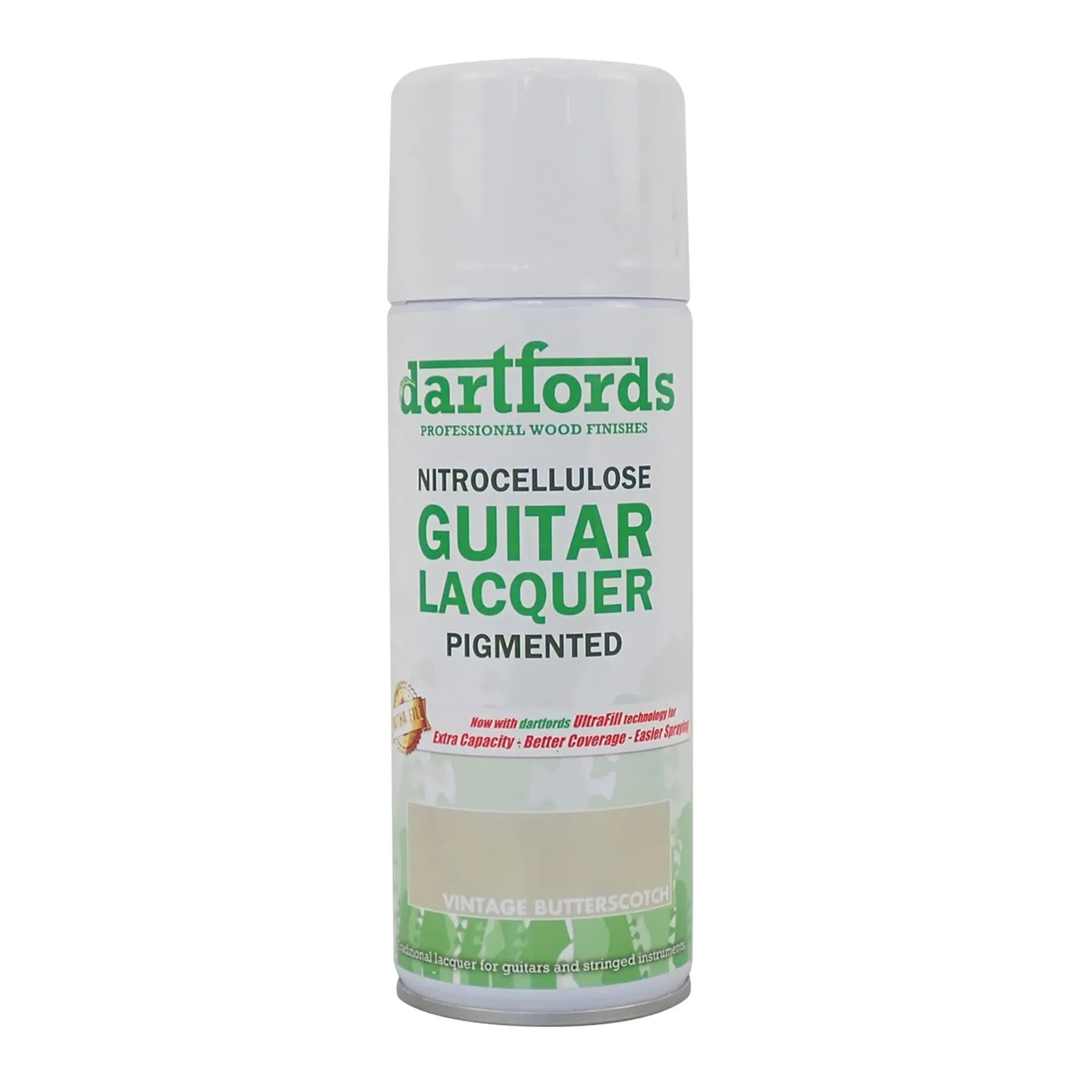 Vintage Butterscotch Pigmented Nitrocellulose Guitar Lacquer - 400ml Aerosol