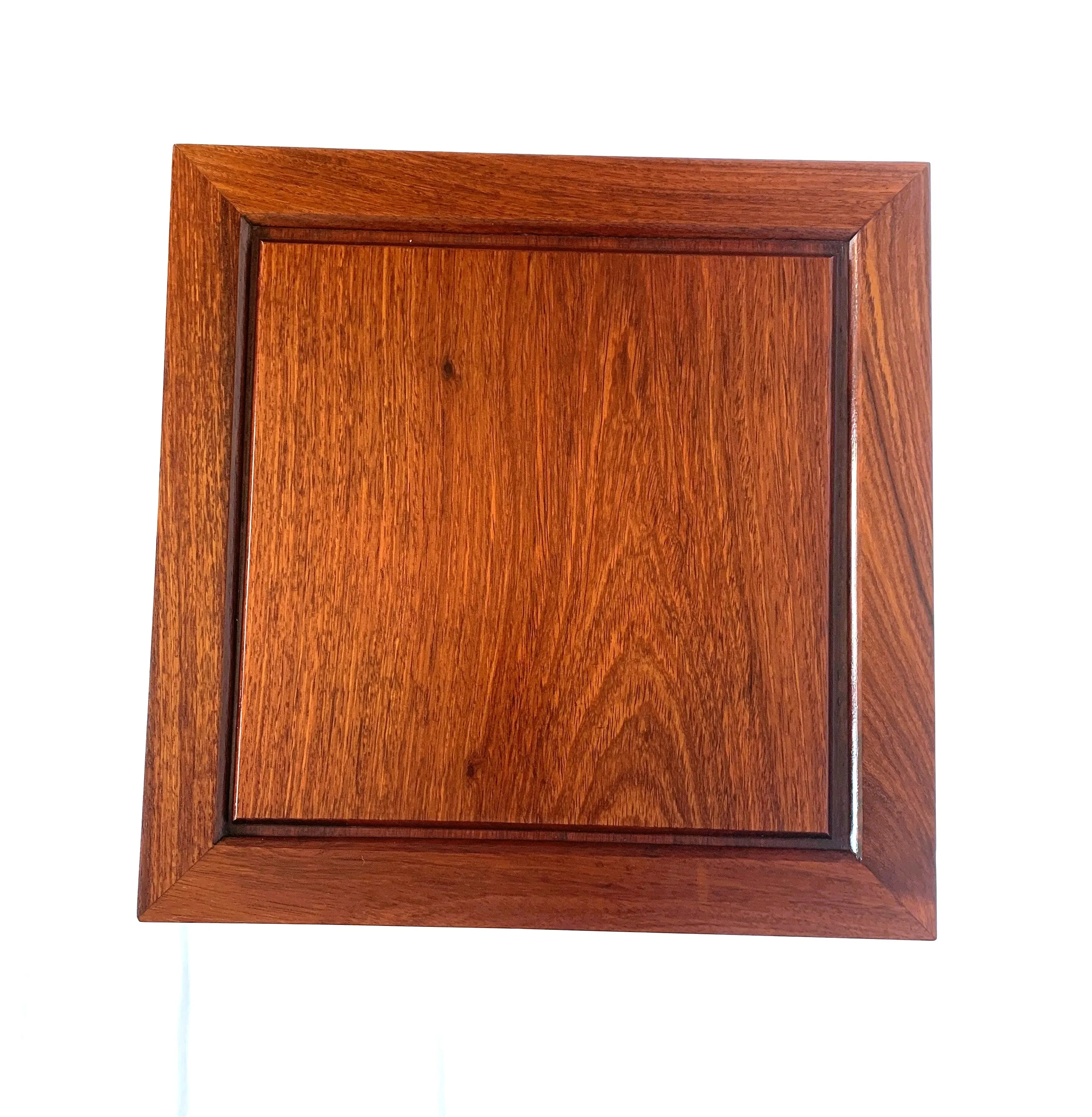 Vintage Chinese Rosewood Plant Stand / Pedestal