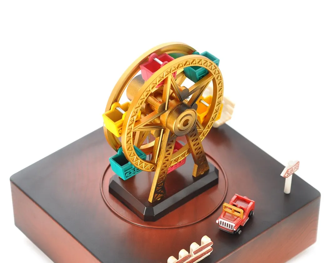 Vintage Countryside Music Box